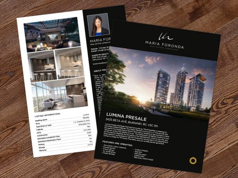 2 Page Feature Sheet