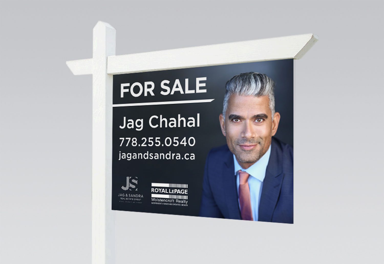Jag & Sandra For Sale Sign