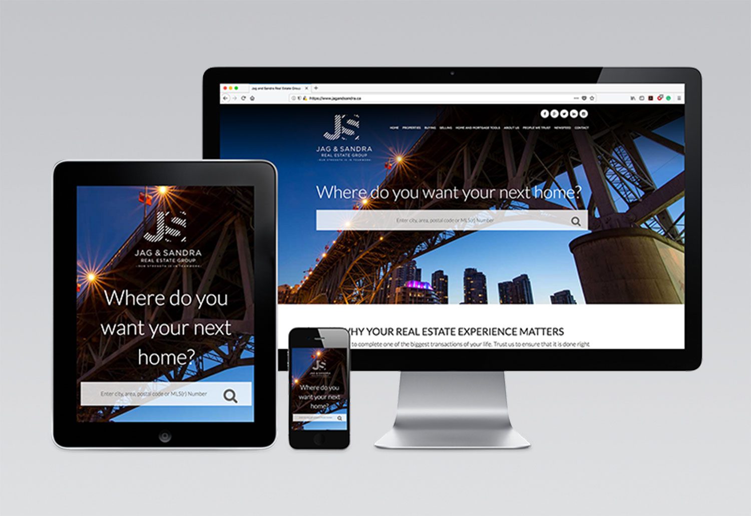 Jag & Sandra Website