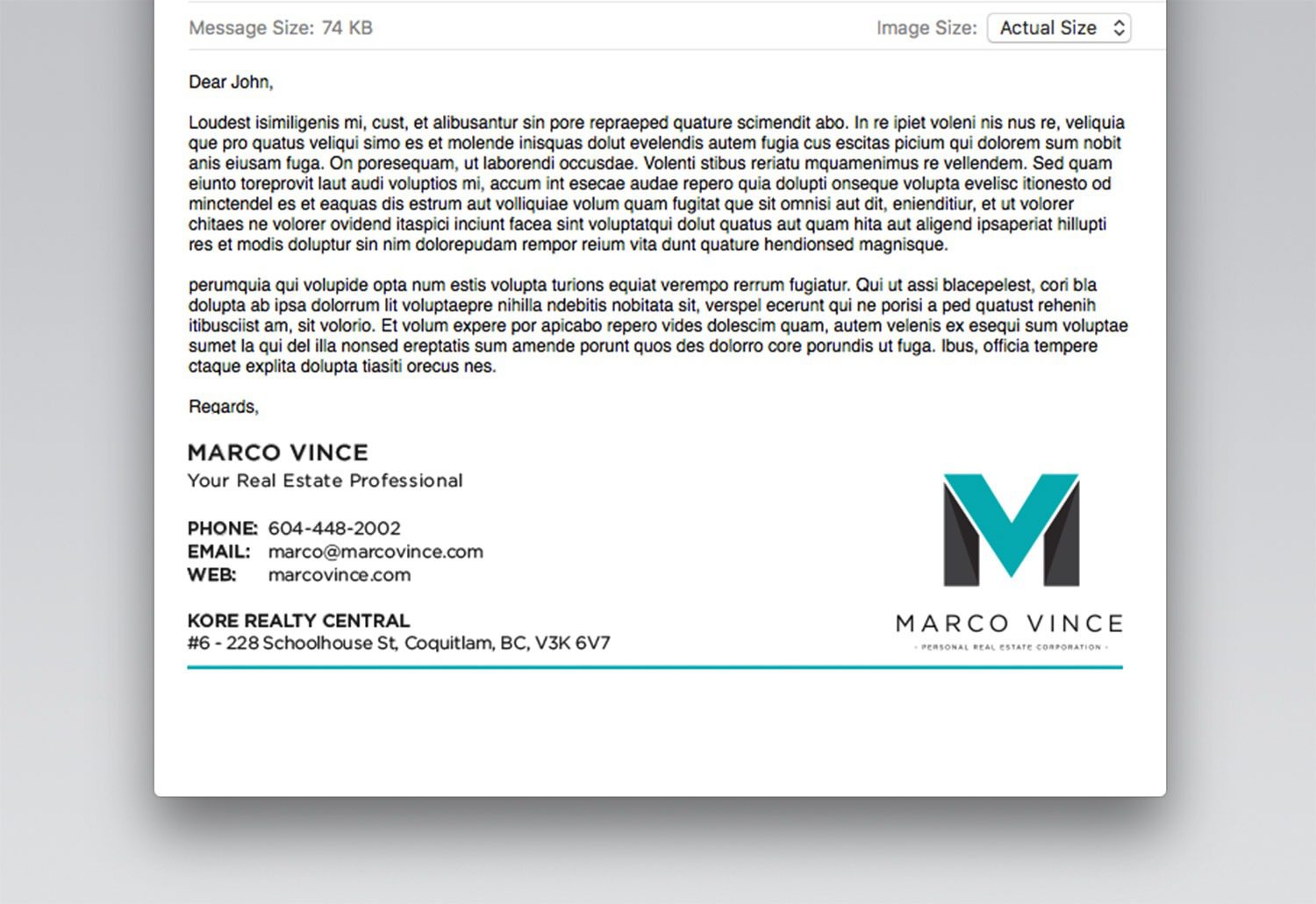 Marco Vince Email Signature