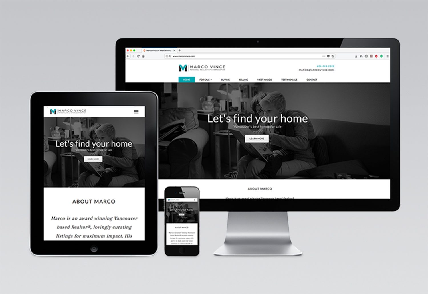 Marco Vince Website