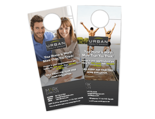 Real Estate Door Hanger