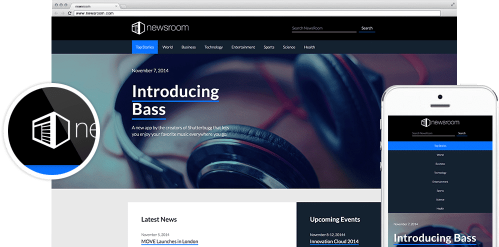 Newsroom Website