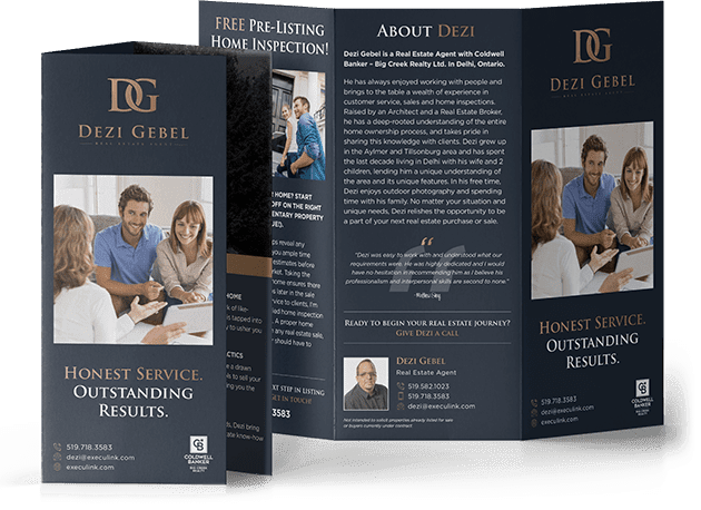 Dezi Tri Fold Flyer Design