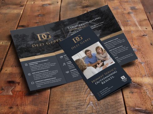 Real Estate Tri-fold Flyer
