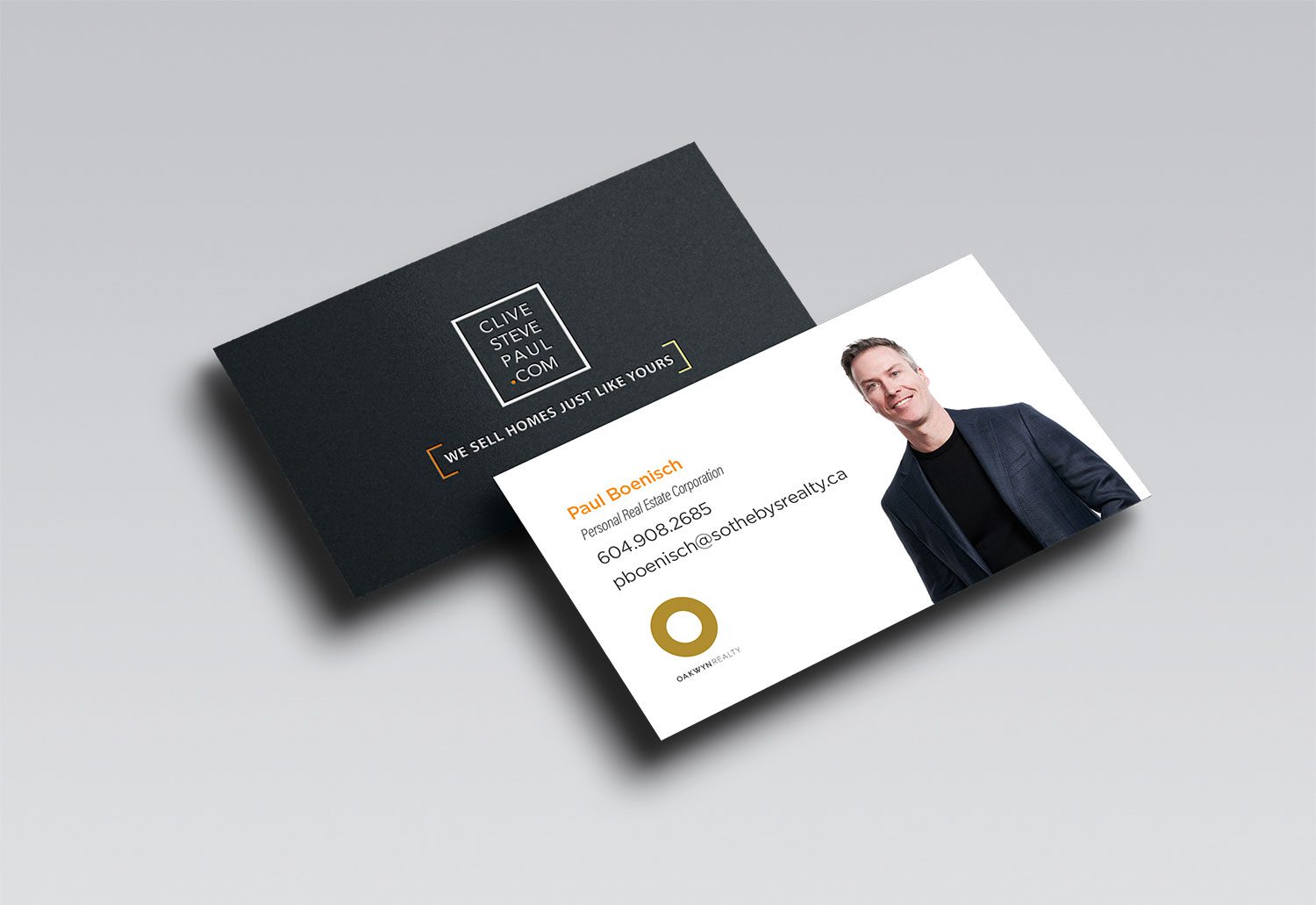 Clive Steve Paul Business Cards