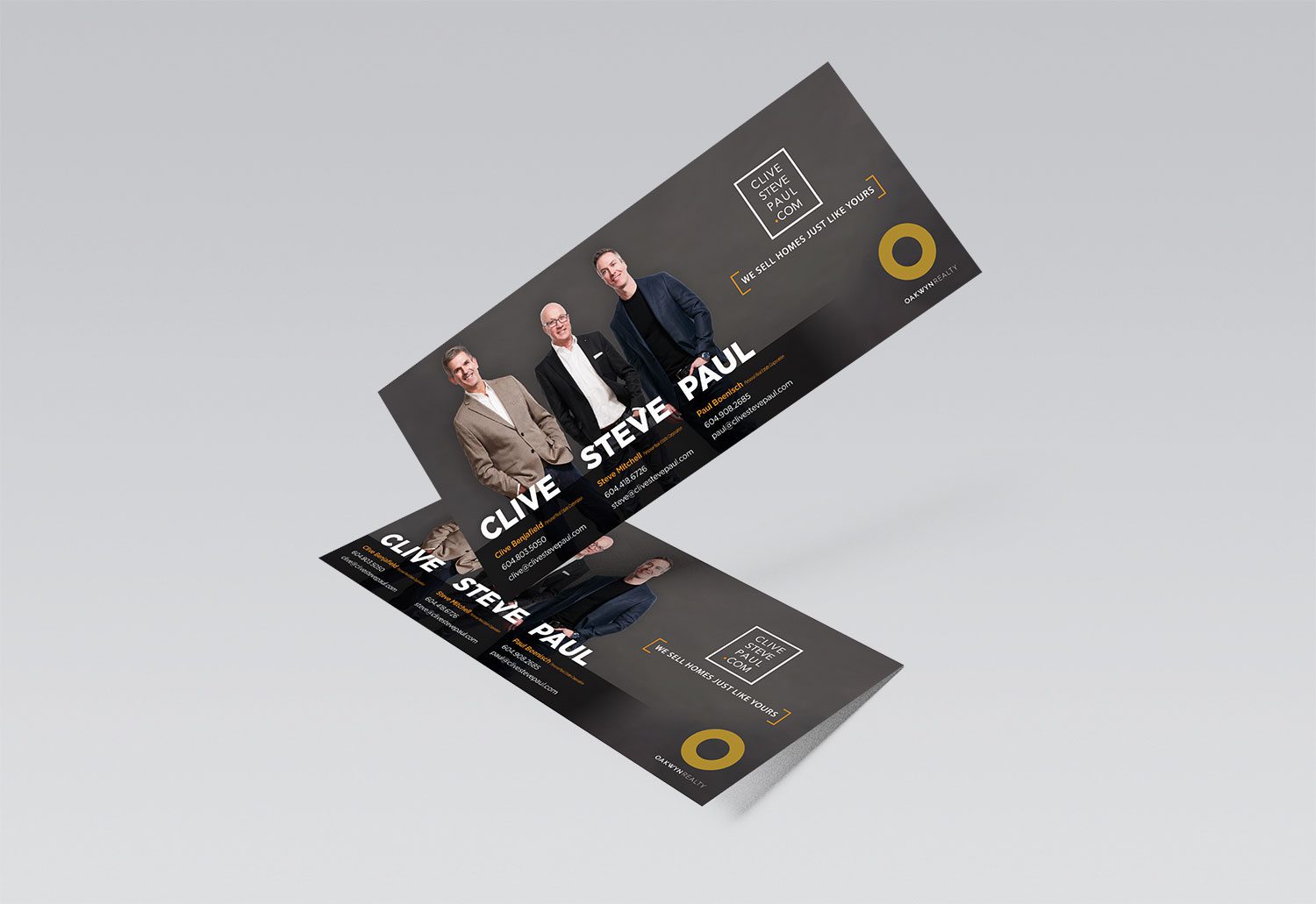 Clive Steve Paul DL Flyer