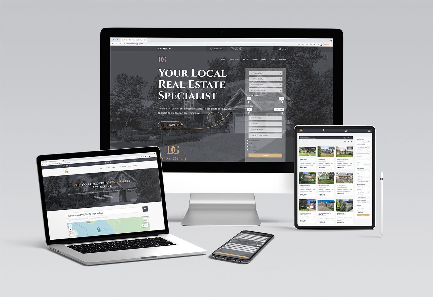 Dezi Gebel Website - dezirealestate.com