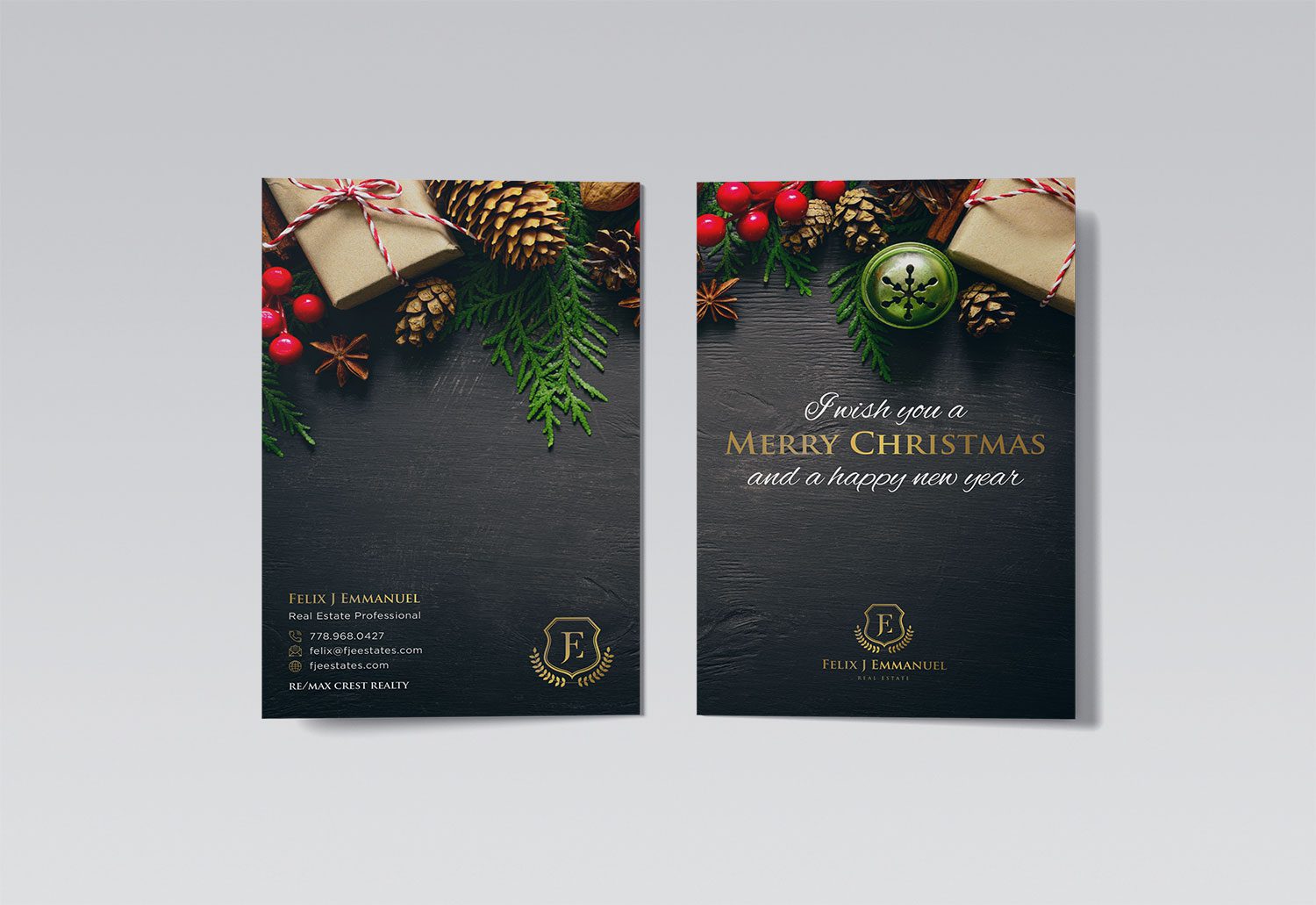 Felix J Emmanual Christmas Card