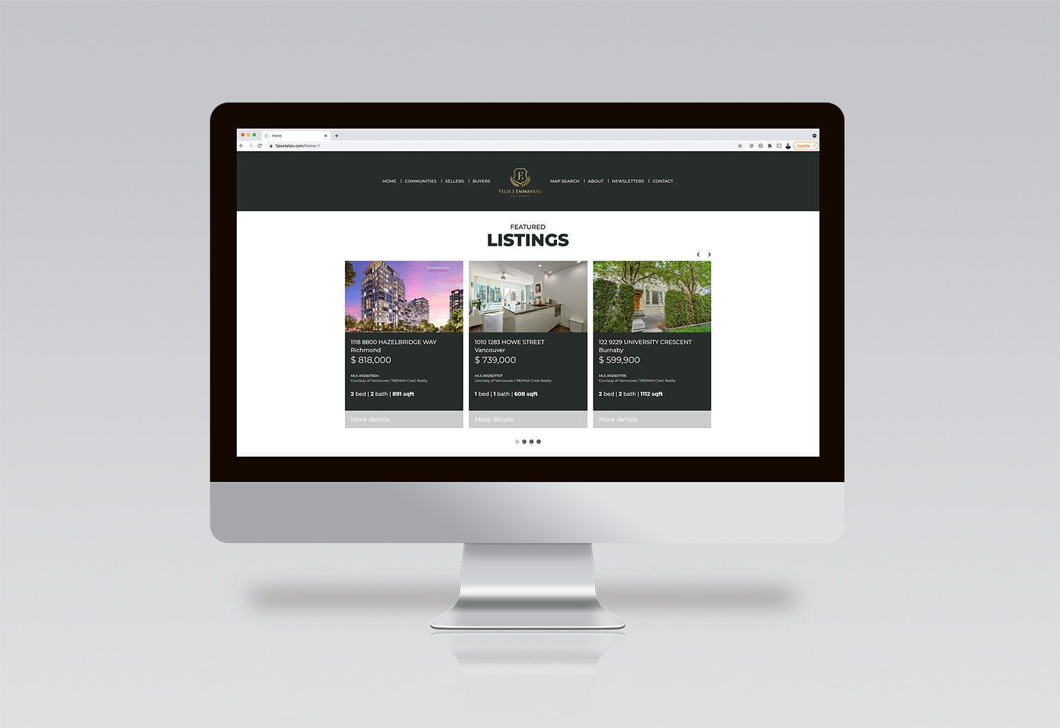 Felix J Emmanual Website