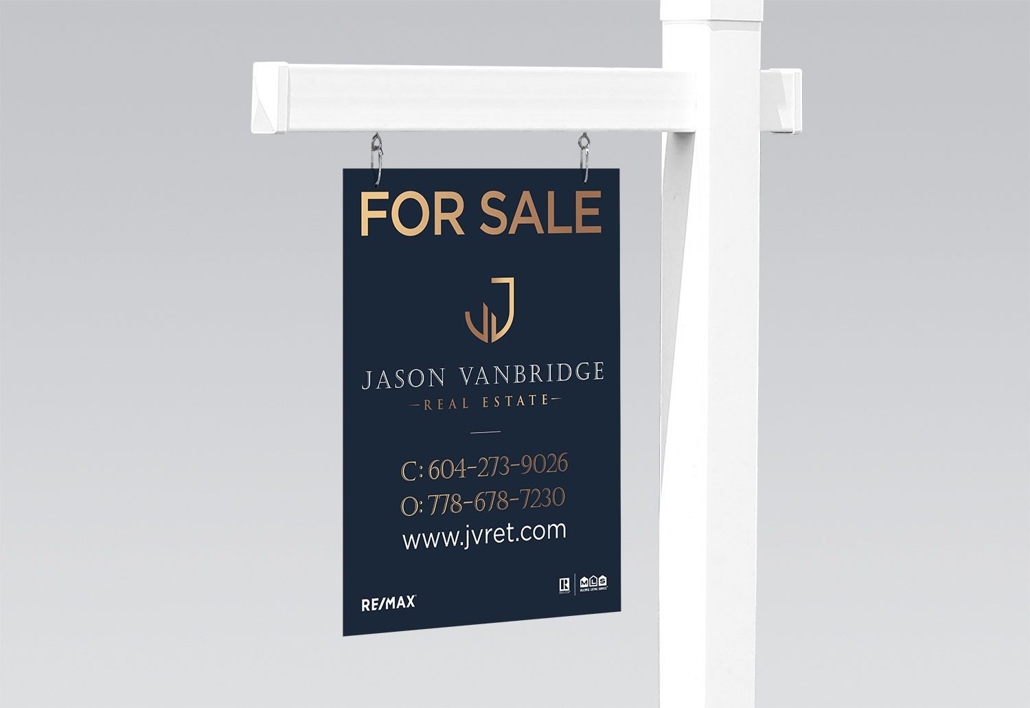 Jason Vanbridge For Sale Sign