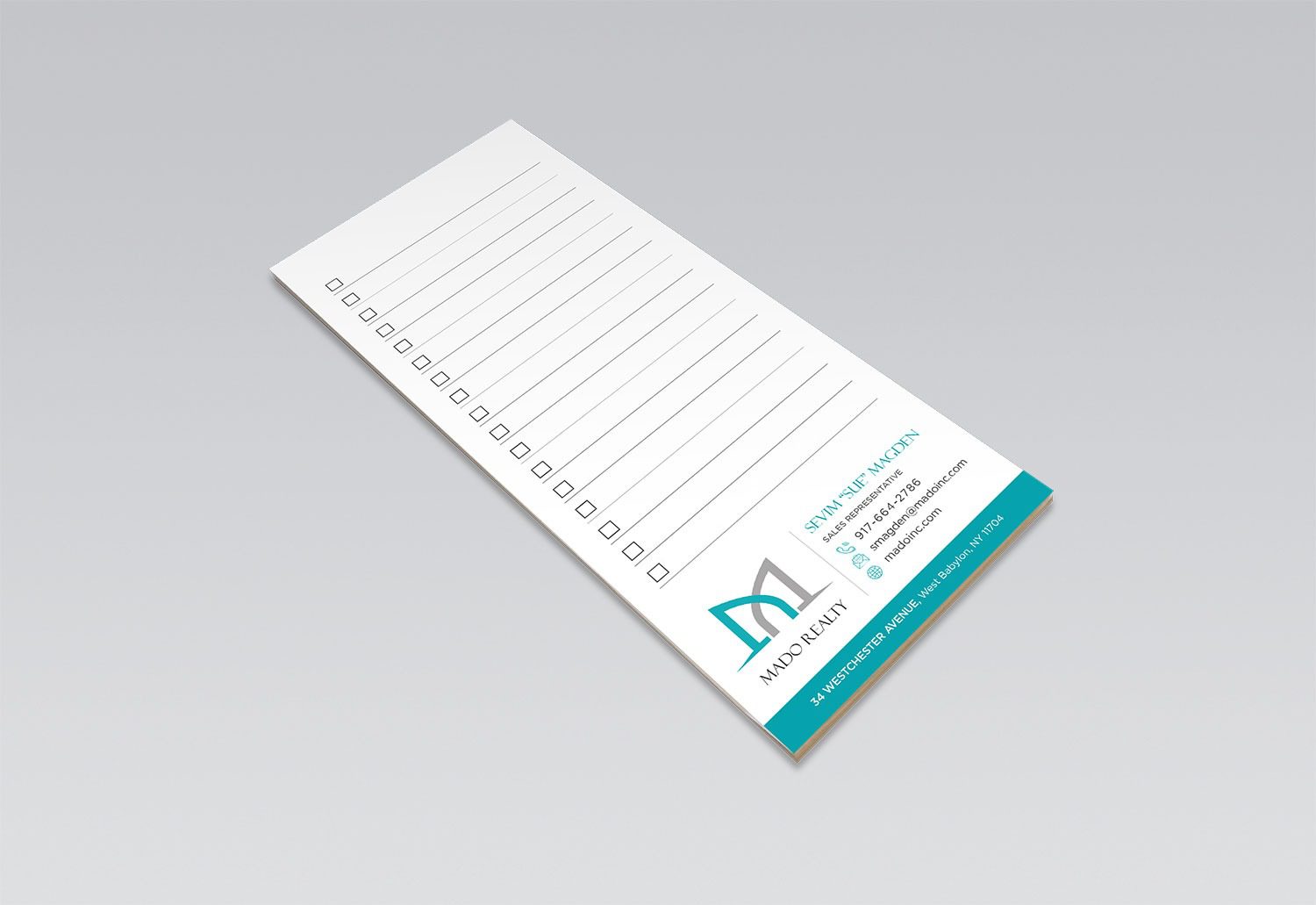 Mado Realty Notepad