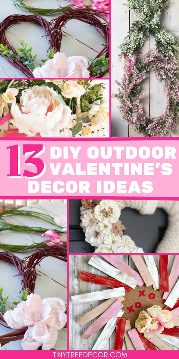 Easy diy outdoor valentine's day decor ideas to spread the love