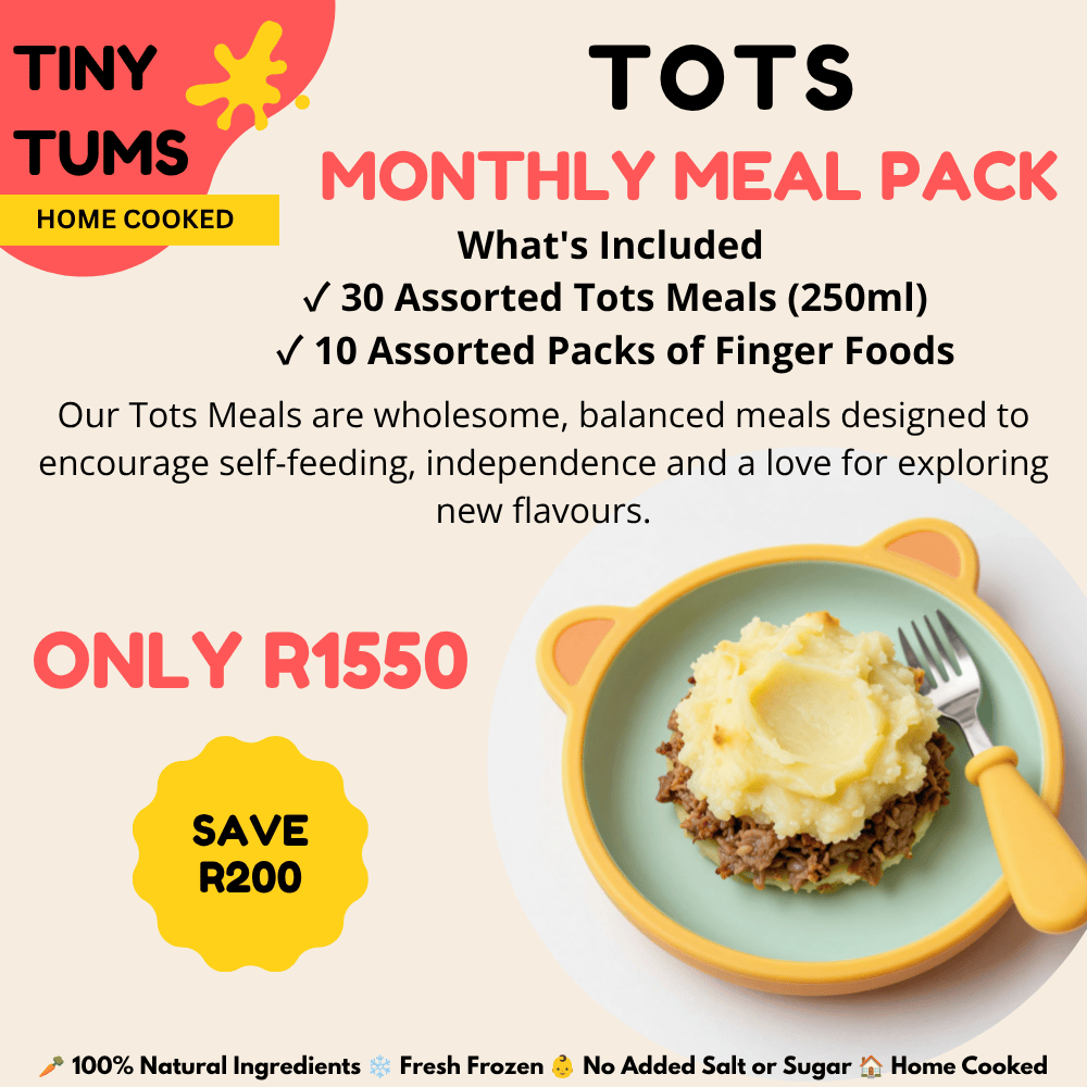 Tots Meals Monthly Pack