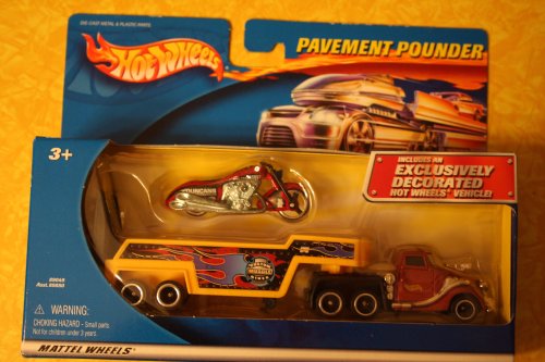 Hot Wheels Pavement Pounder Treasure Hunt Model Vehicle Mattel 2000...