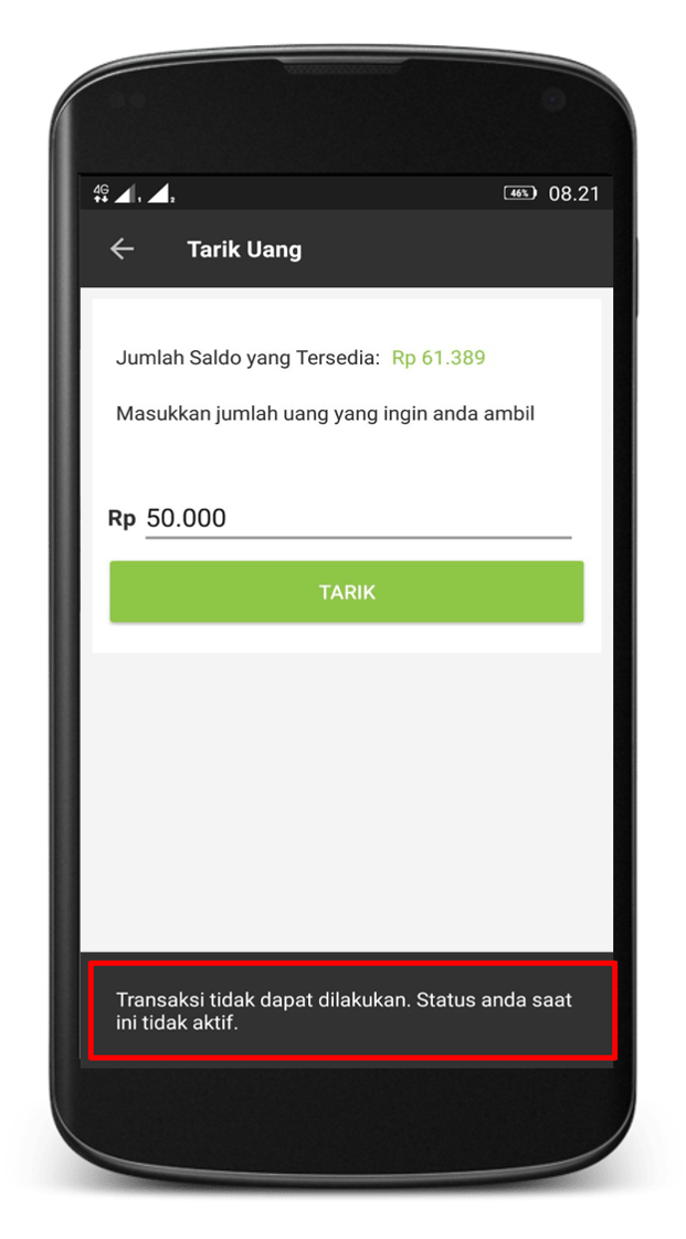 Pengalaman Mengaktifkan Suspend Akun Driver Gojek, Work!