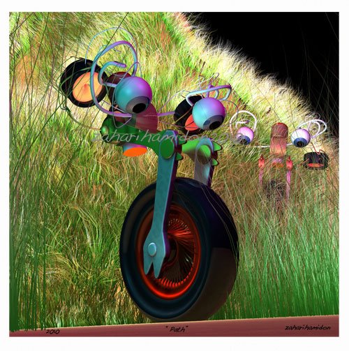 The Path created by Zahari Hamidon