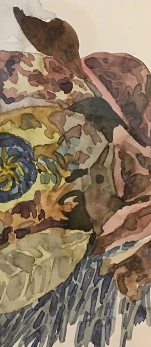 Zahari Hamidon, 2014, Watercolor, Private Collection