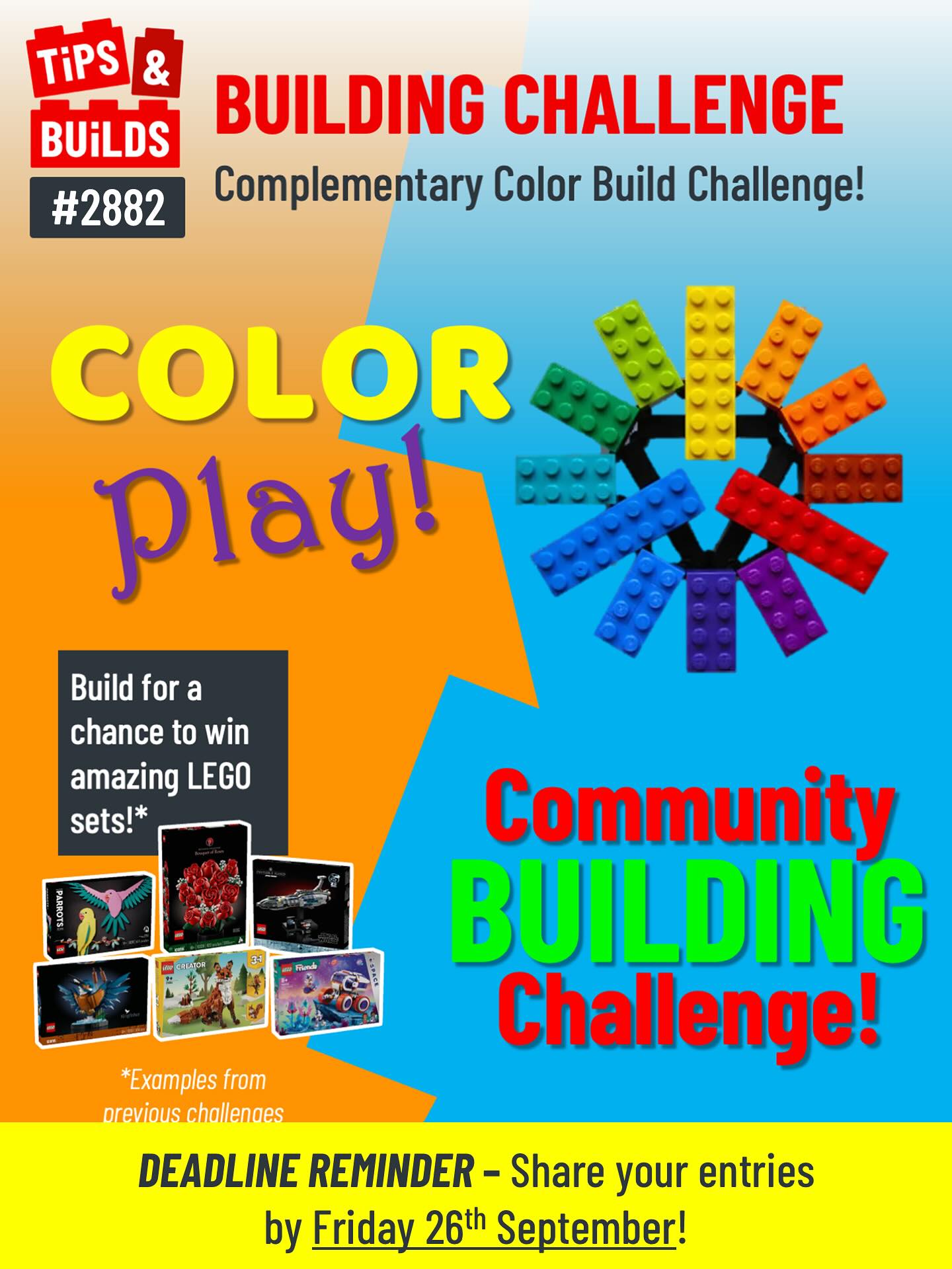 Building Challenge: Complementary Color Build Challenge!