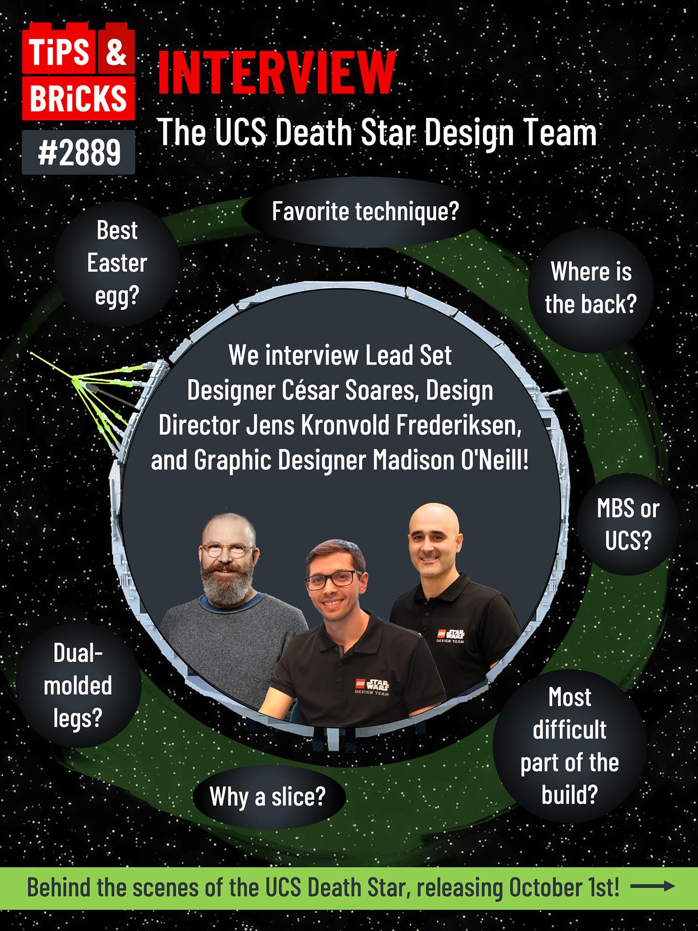 INTERVIEW: The UCS Death Star Design Team