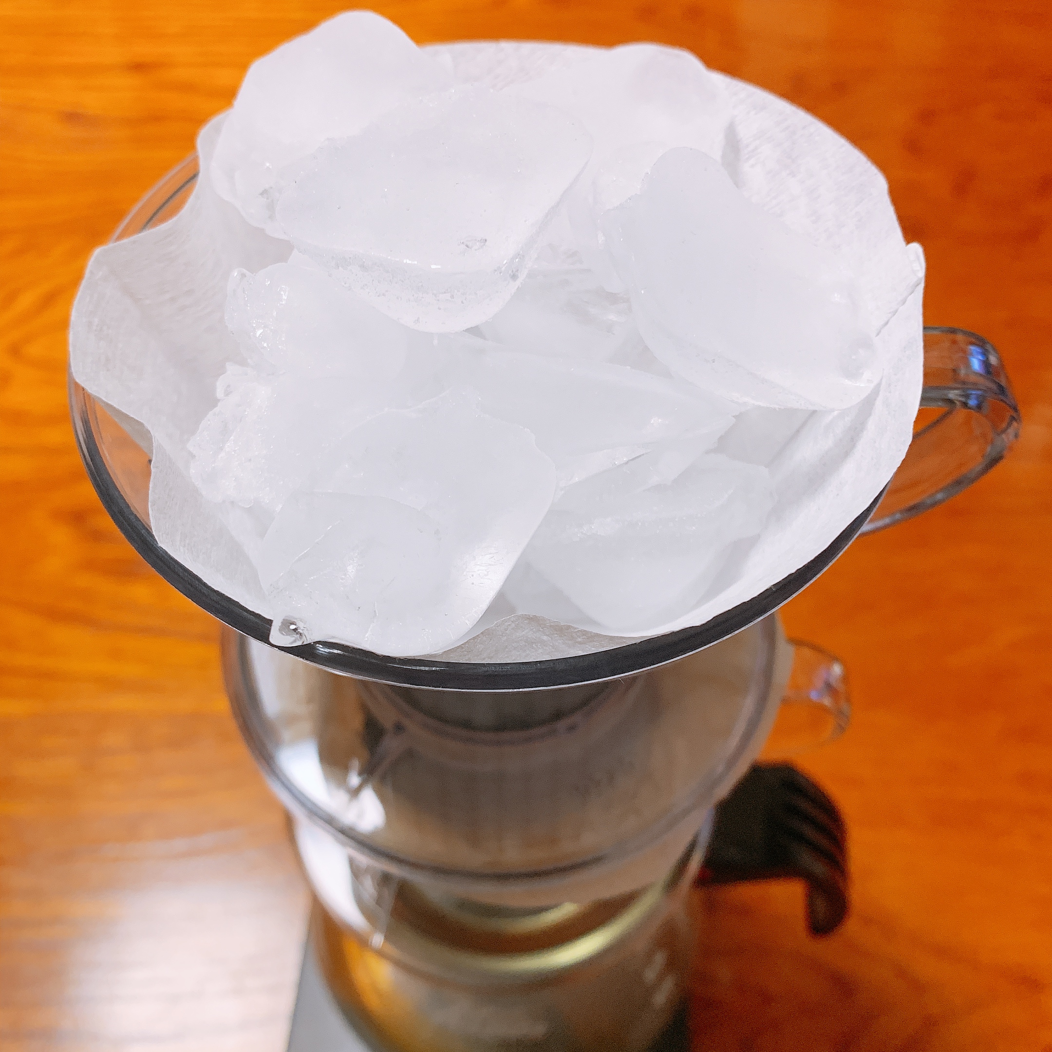 氷をセットした様子