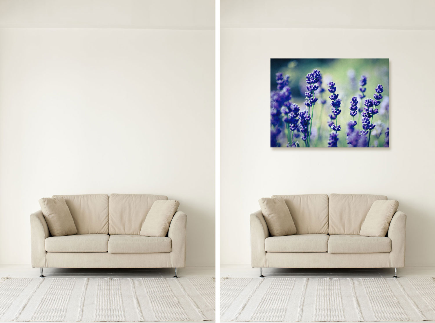 The great thing about presenting the website looks familiar when it comes to design by a 3d view. Create A Template To Display Your Image As A Mounted Canvas In Photoshop Tipsquirrel