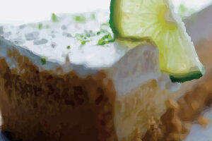 Tequila +key lime pie = delicioso!