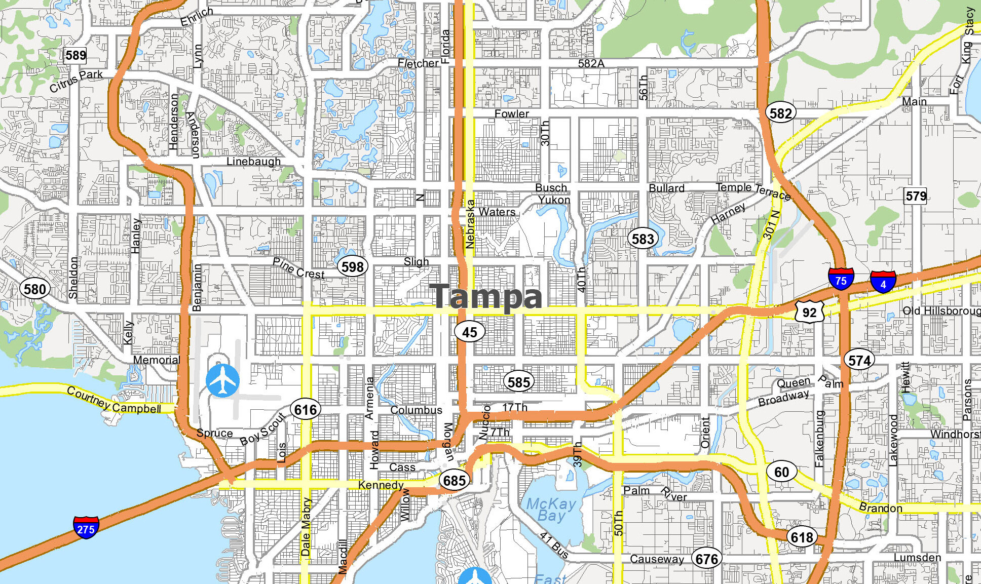 Tampa Florida Map Ultimate Guide To Navigating The Vibrant Bay City Tampa Map Feature 