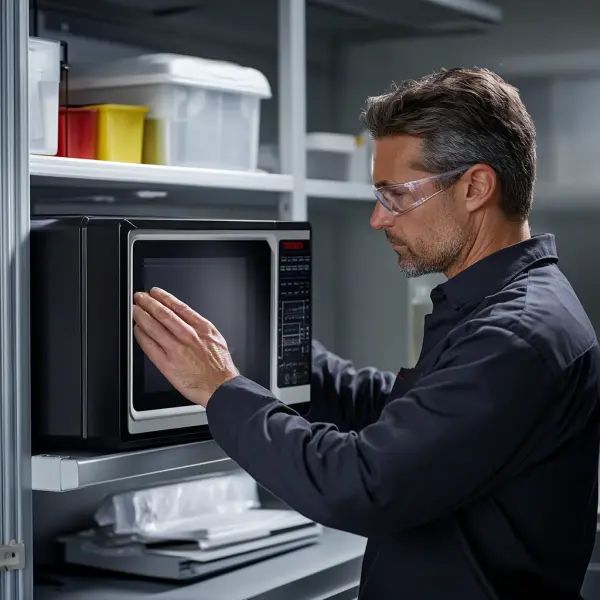 Microwave Leakage Testing Tis Electrics - 8K Abstract Textures for Desktop