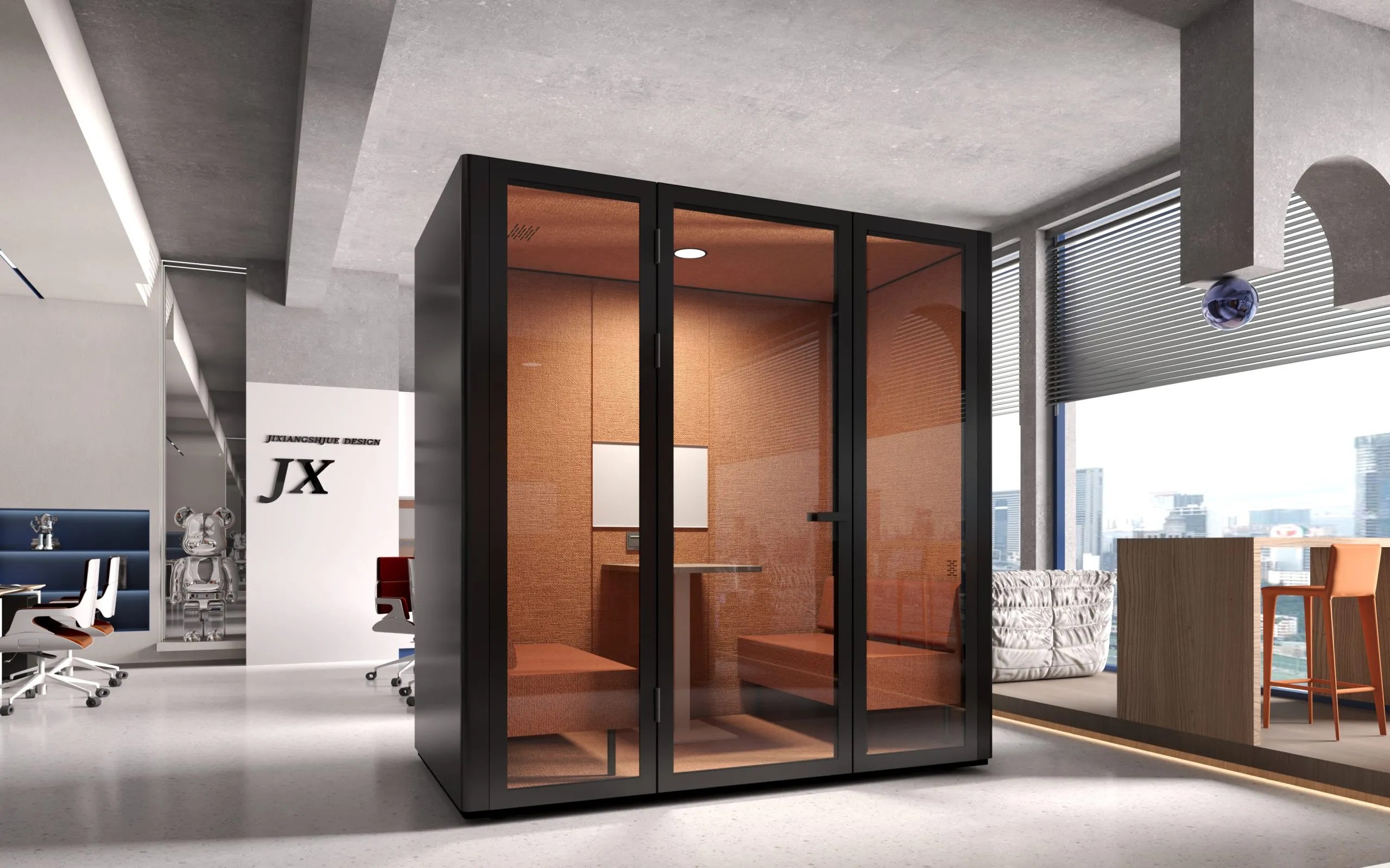 office pods in cyprus by titan