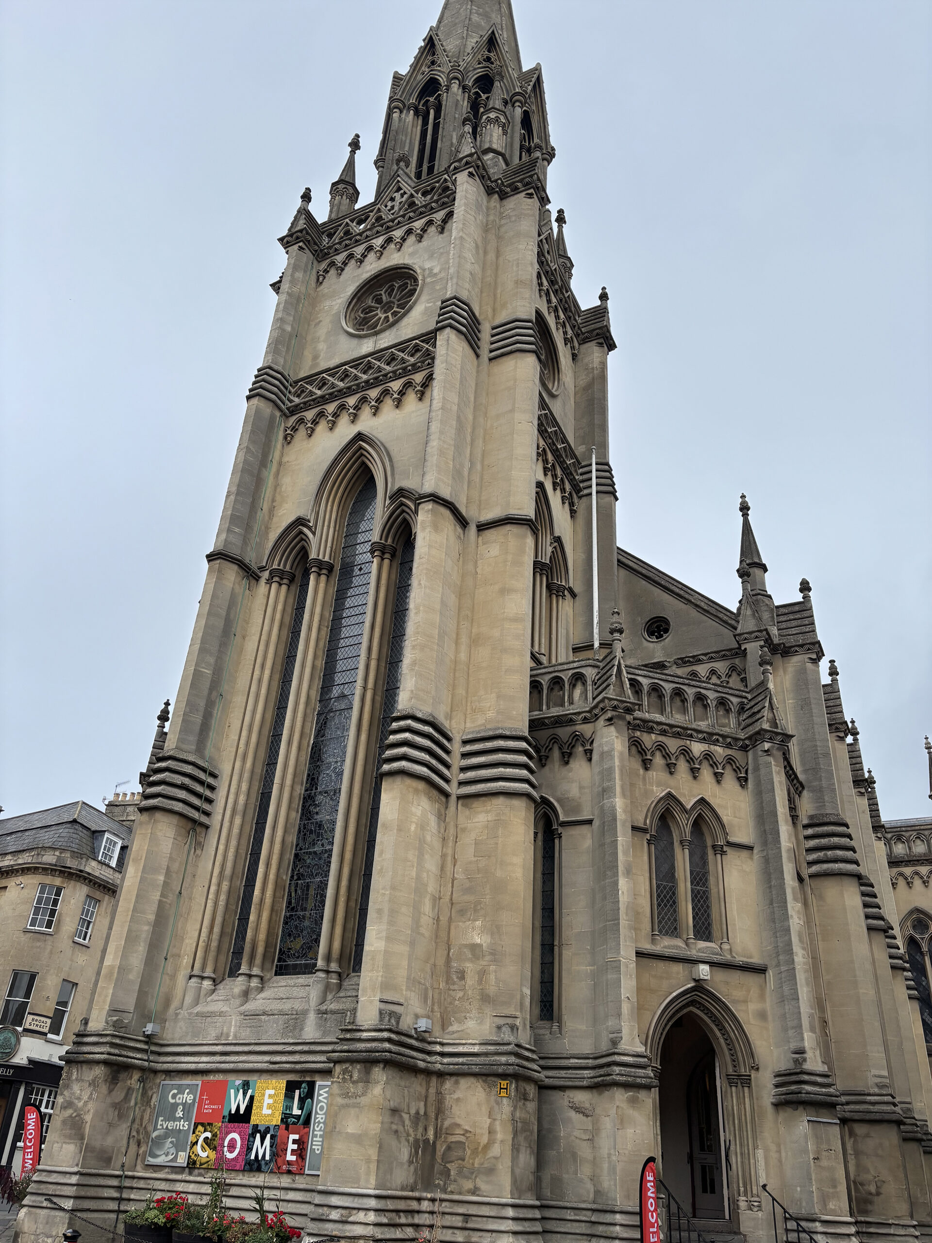 A cathedral in Bath, UK. Sometimes You Need to Work Through The Negativity First