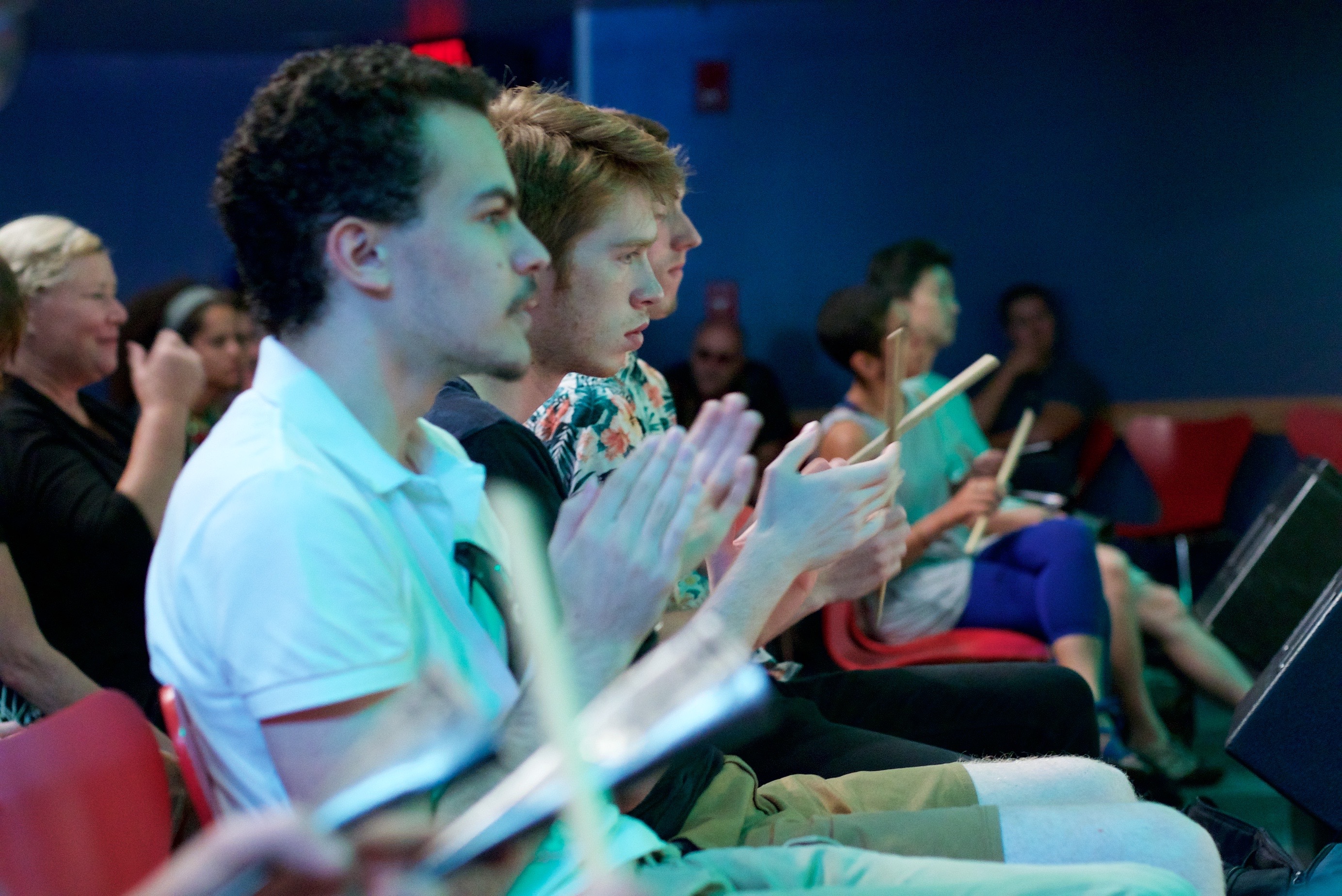 Alunos da Berklee Turnê EUA Workshop Ritmos afro- Brasileiros 2015