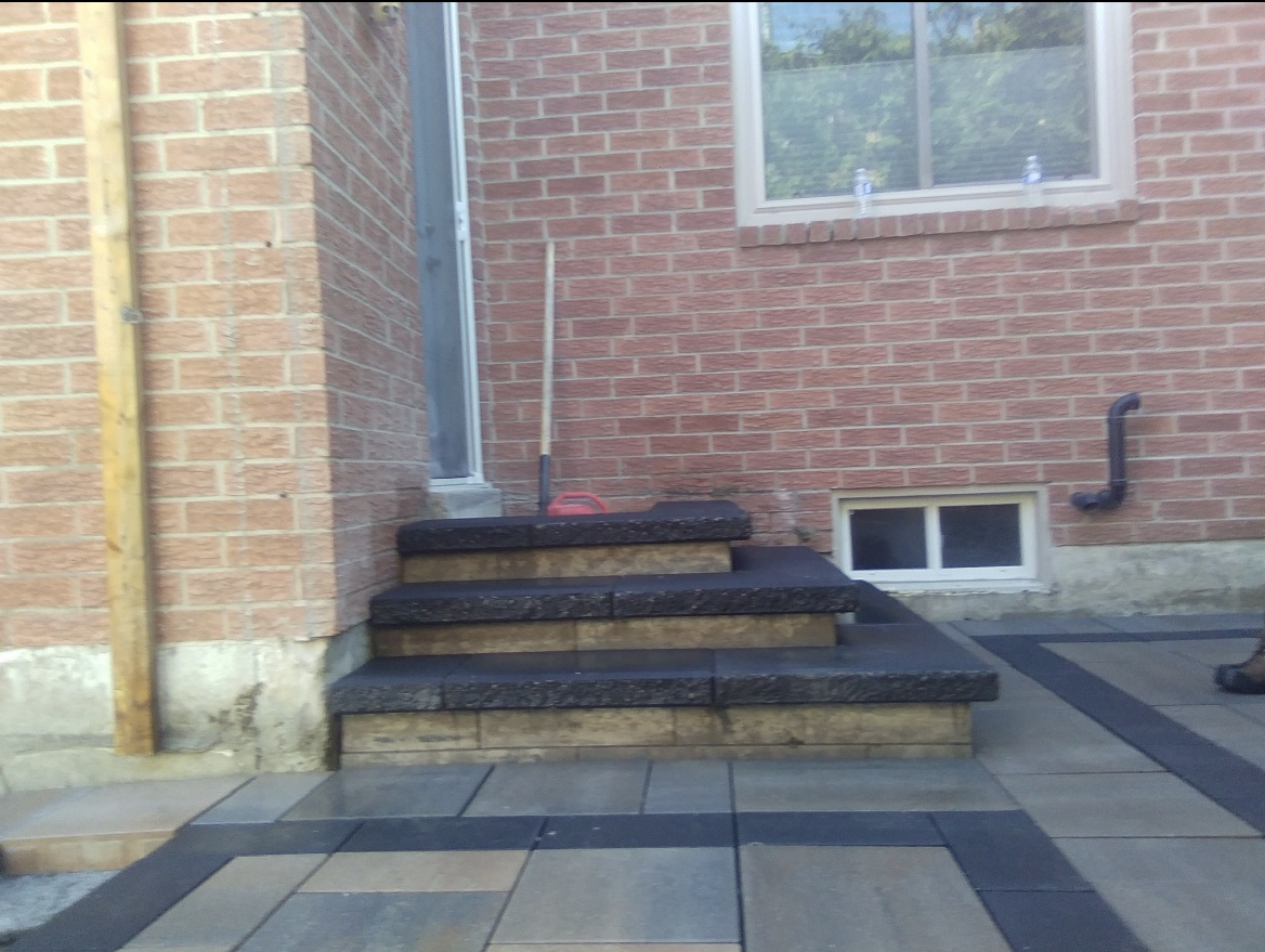 Paver Stairs