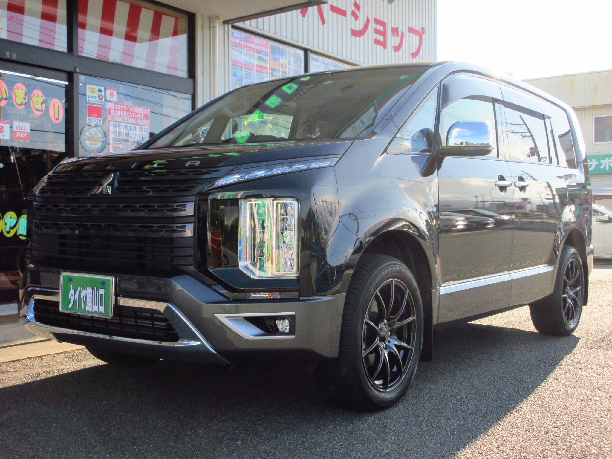 CV1WデリカD5後期純正！未使用スタッドレス付き♪ デリカD5 純正スタッドレス付き