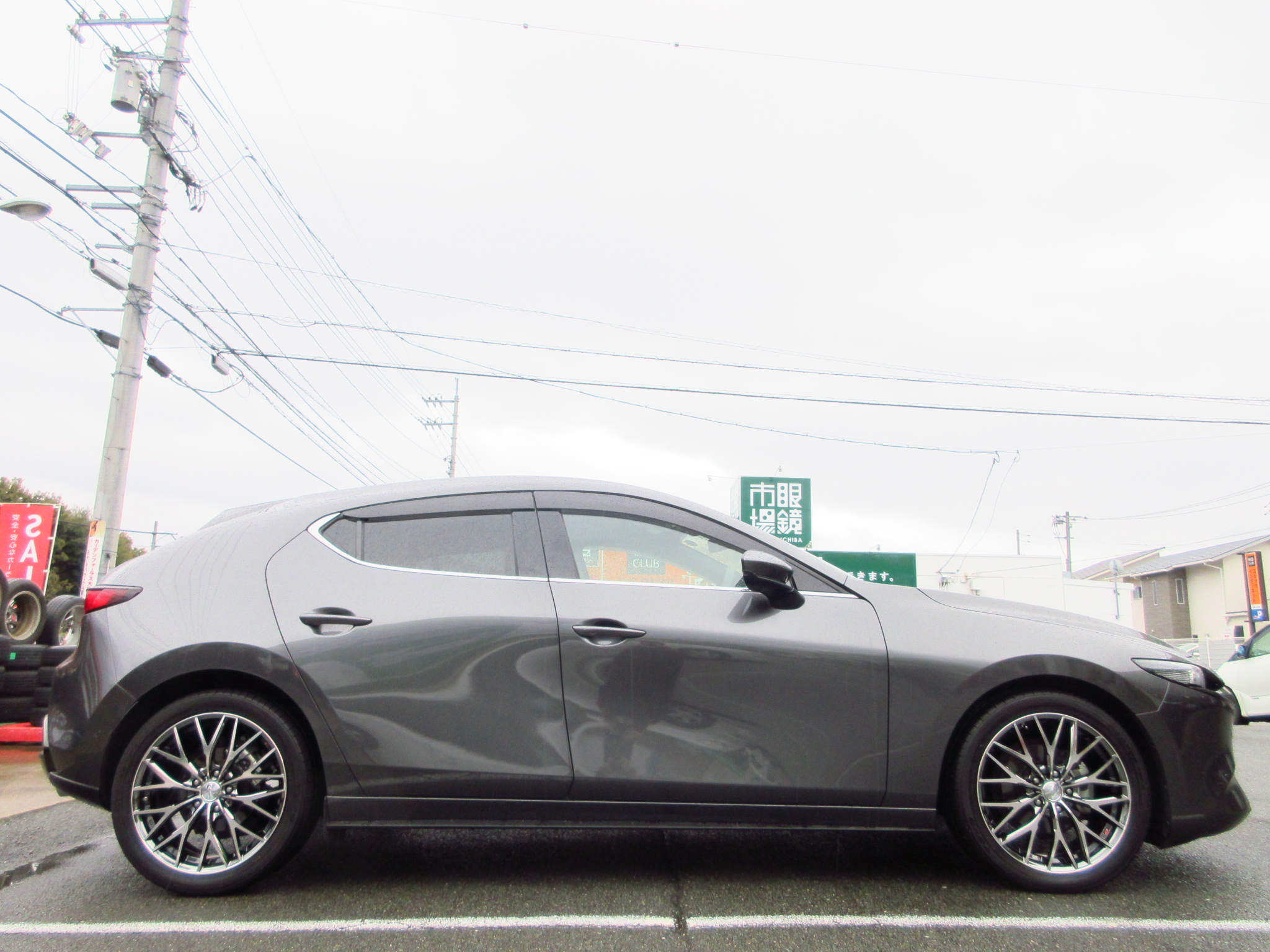 マツダ3にレオニスMX取り付けました | 山口でタイヤのことなら