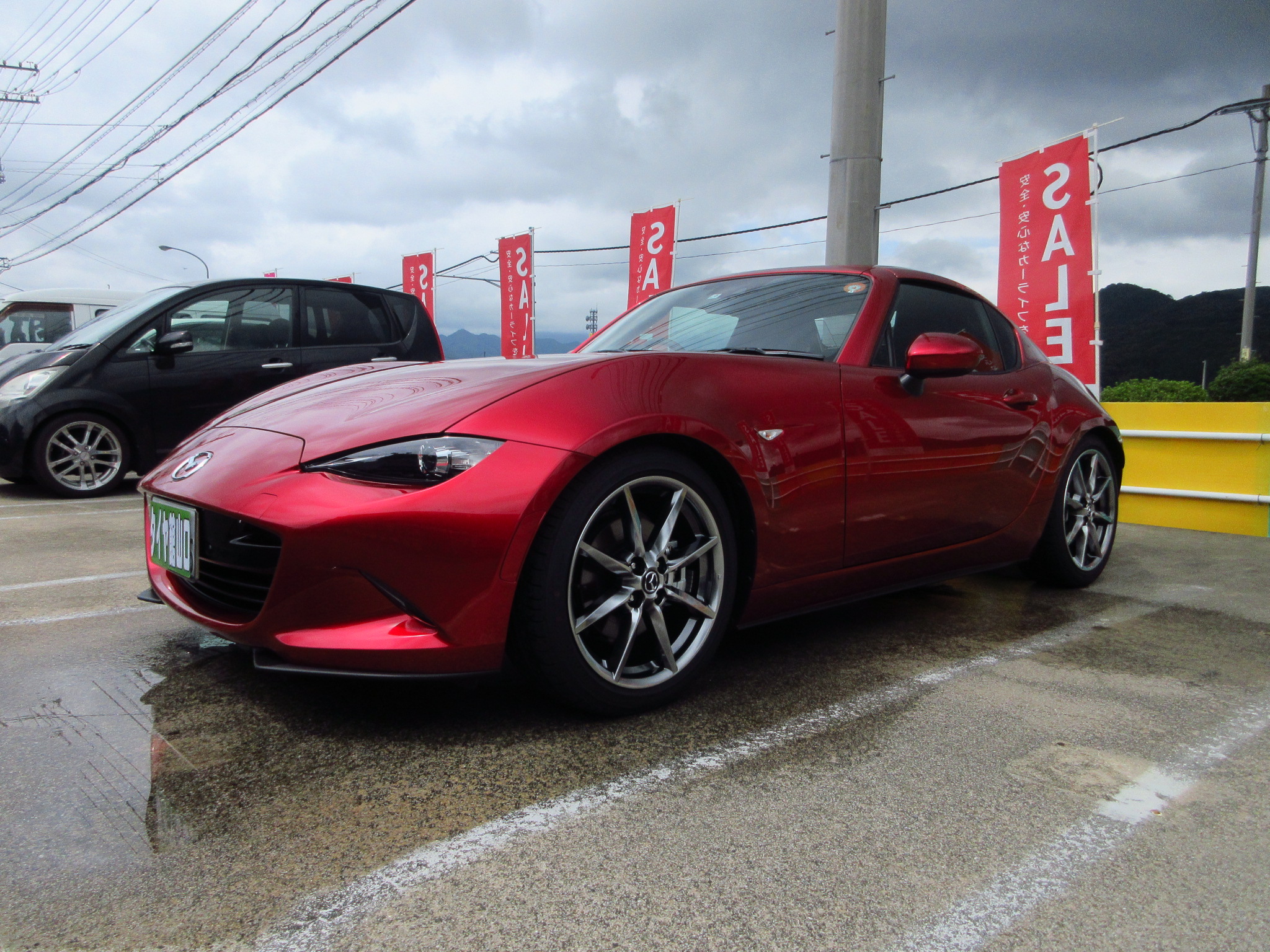 ロードスターにｔｅｉｎ車高調取り付けました 山口でタイヤのことならタイヤ館山口