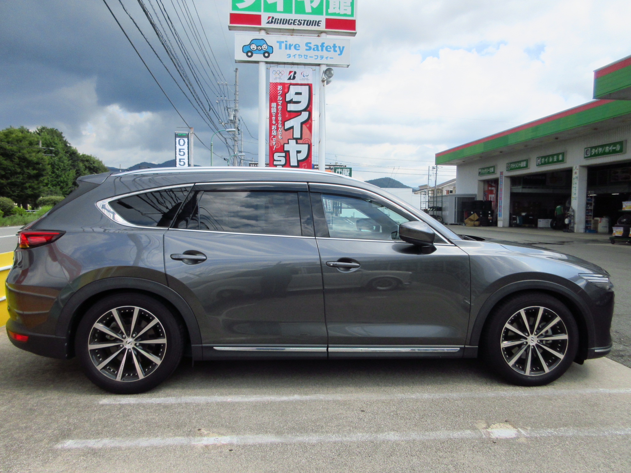 CX8にTEINフレックスZ取り付けました | 山口でタイヤのこと