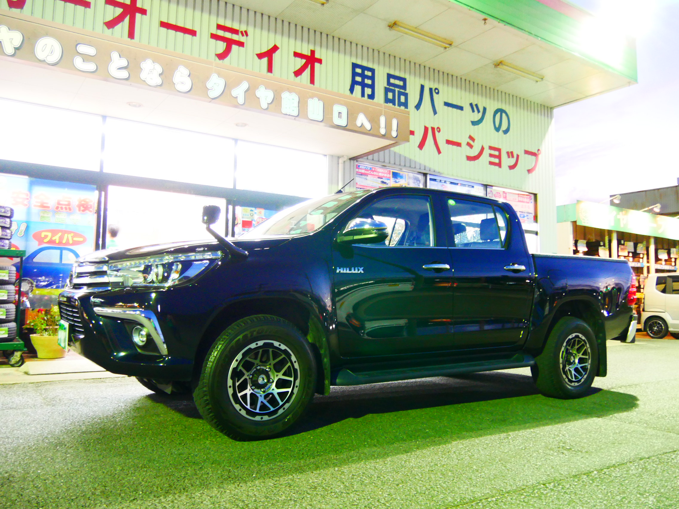 ハイラックスピックアップにロデオドライブ取りつけました | 山口で