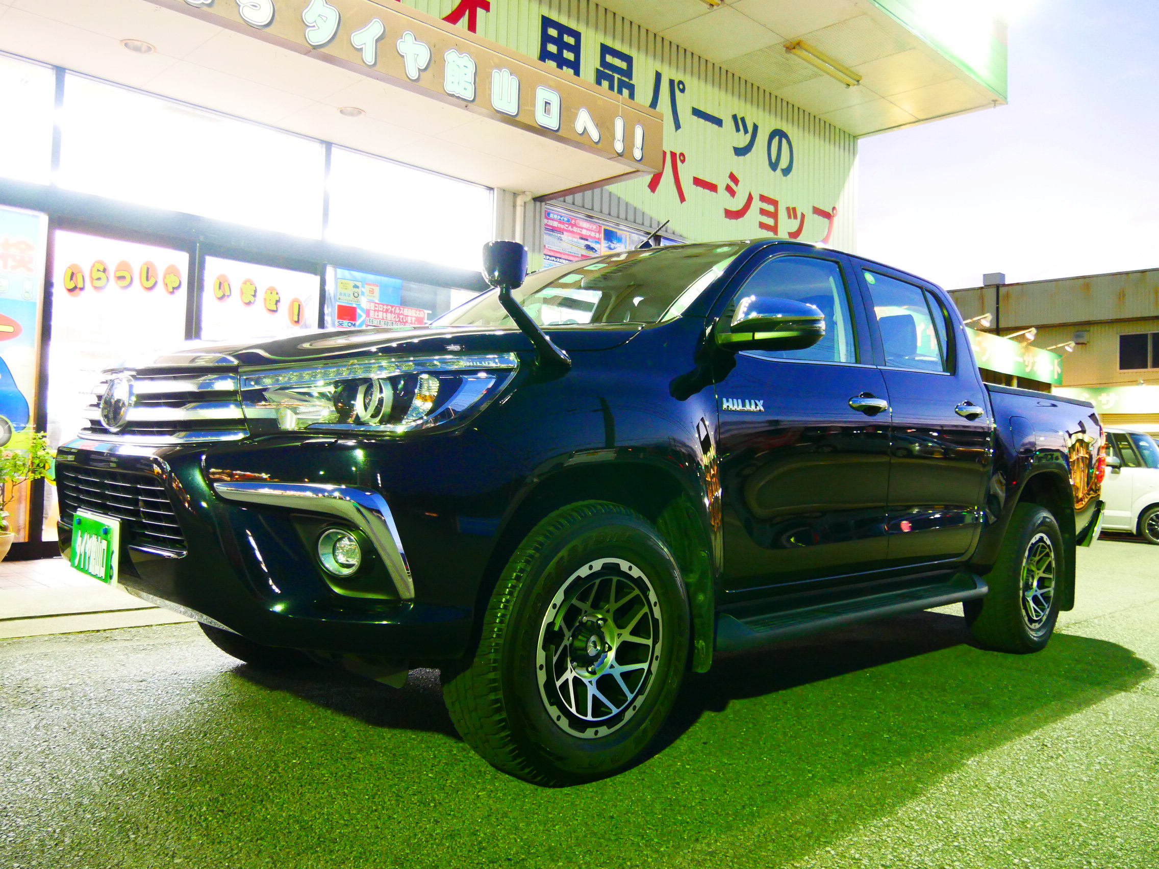 ハイラックスピックアップにロデオドライブ取りつけました | 山口で