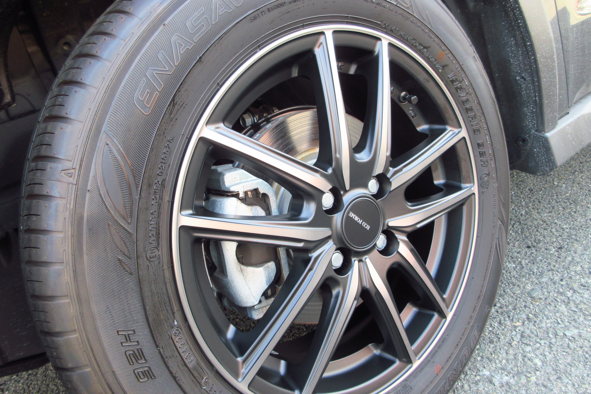 中古スタッドレス エコフォルム CRS20 16インチ 6.5j +48 PCD114.3 
