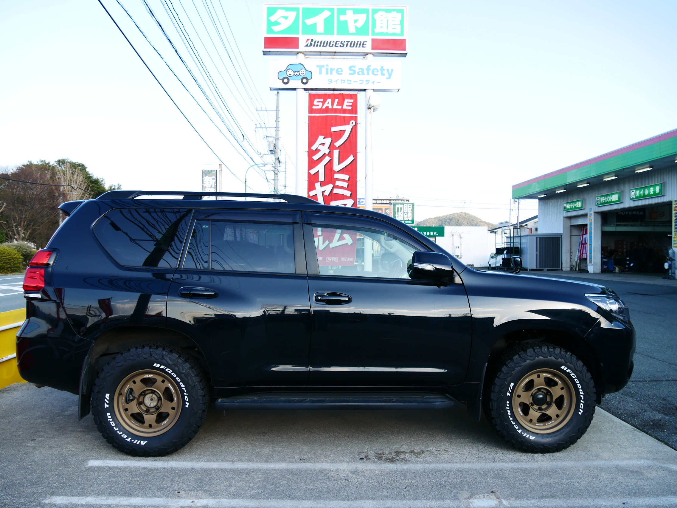 ランクルプラドにA-LAP05Xを取り付けました | 山口でタイヤの