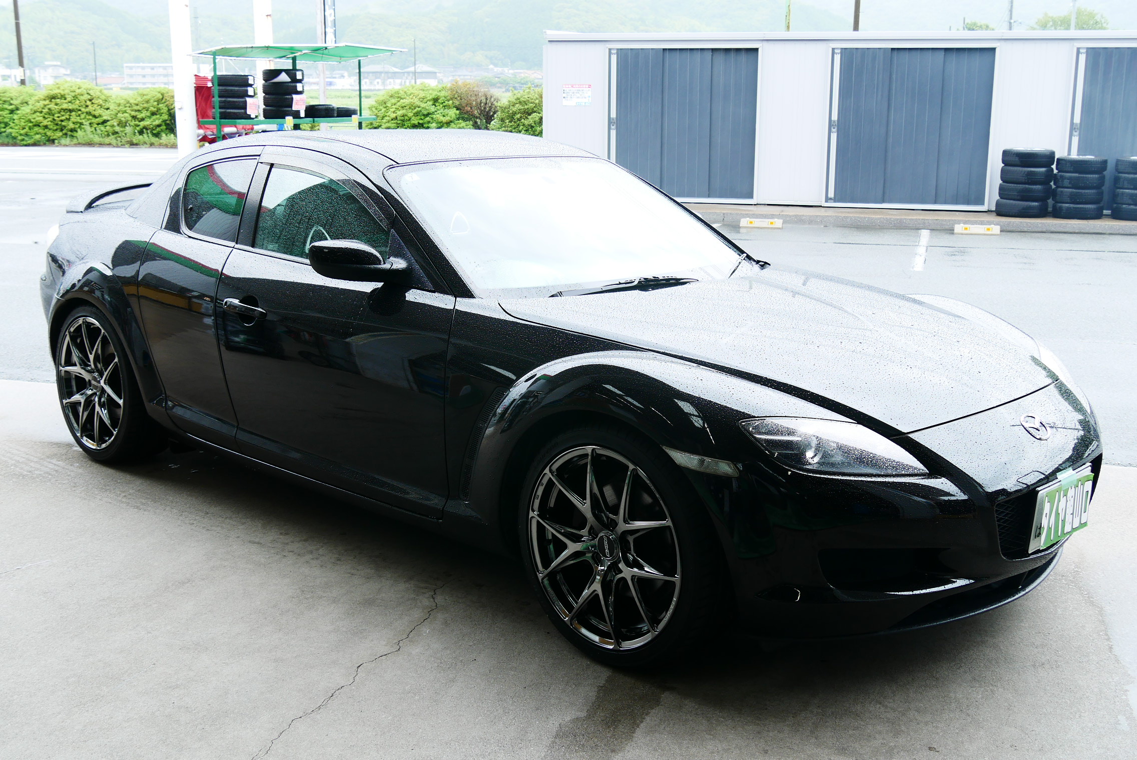 RX8にベルサスVV21Sを取り付けました | 山口でタイヤのこと