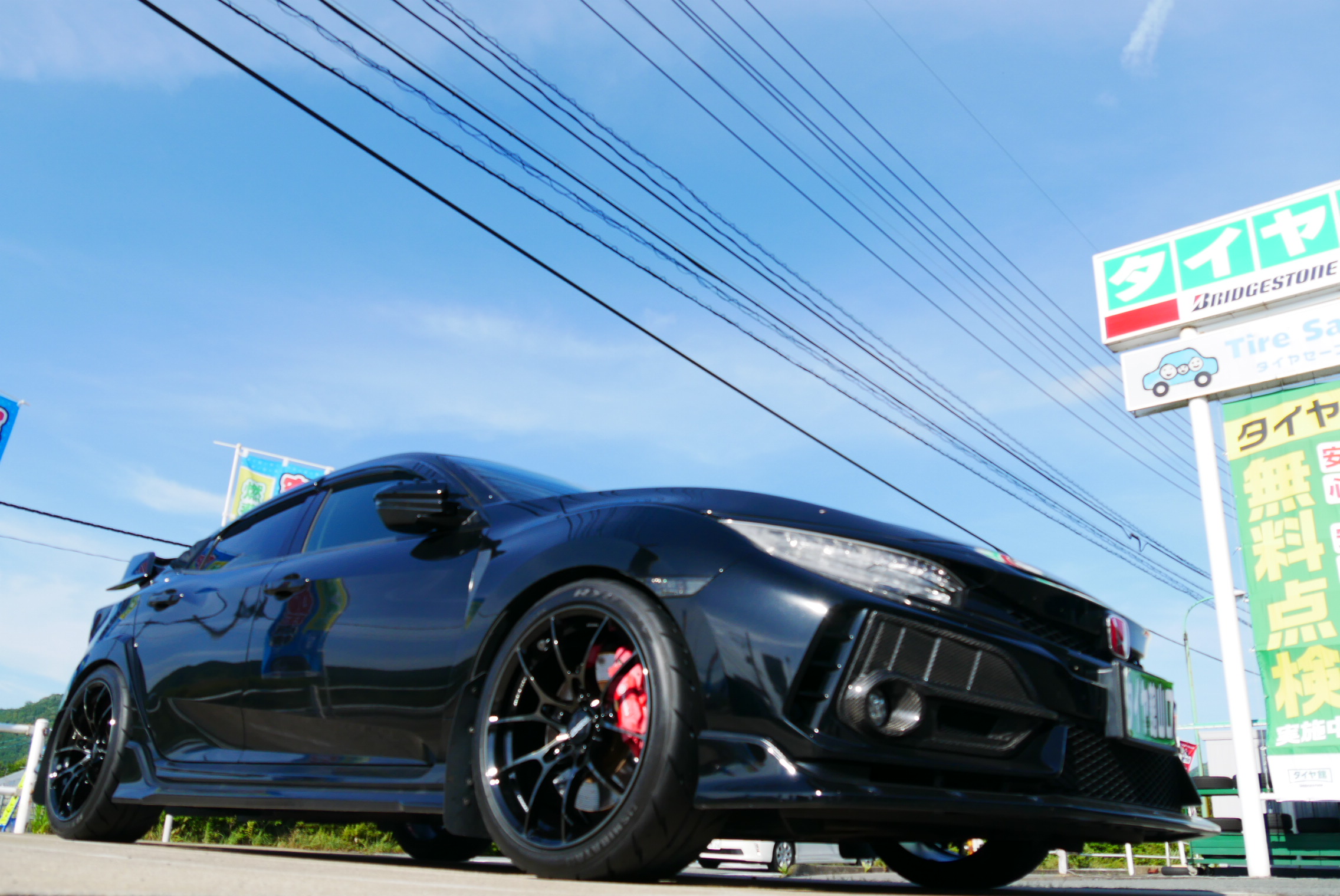 FK8シビック・タイプRにVOLK・G025を取り付けました