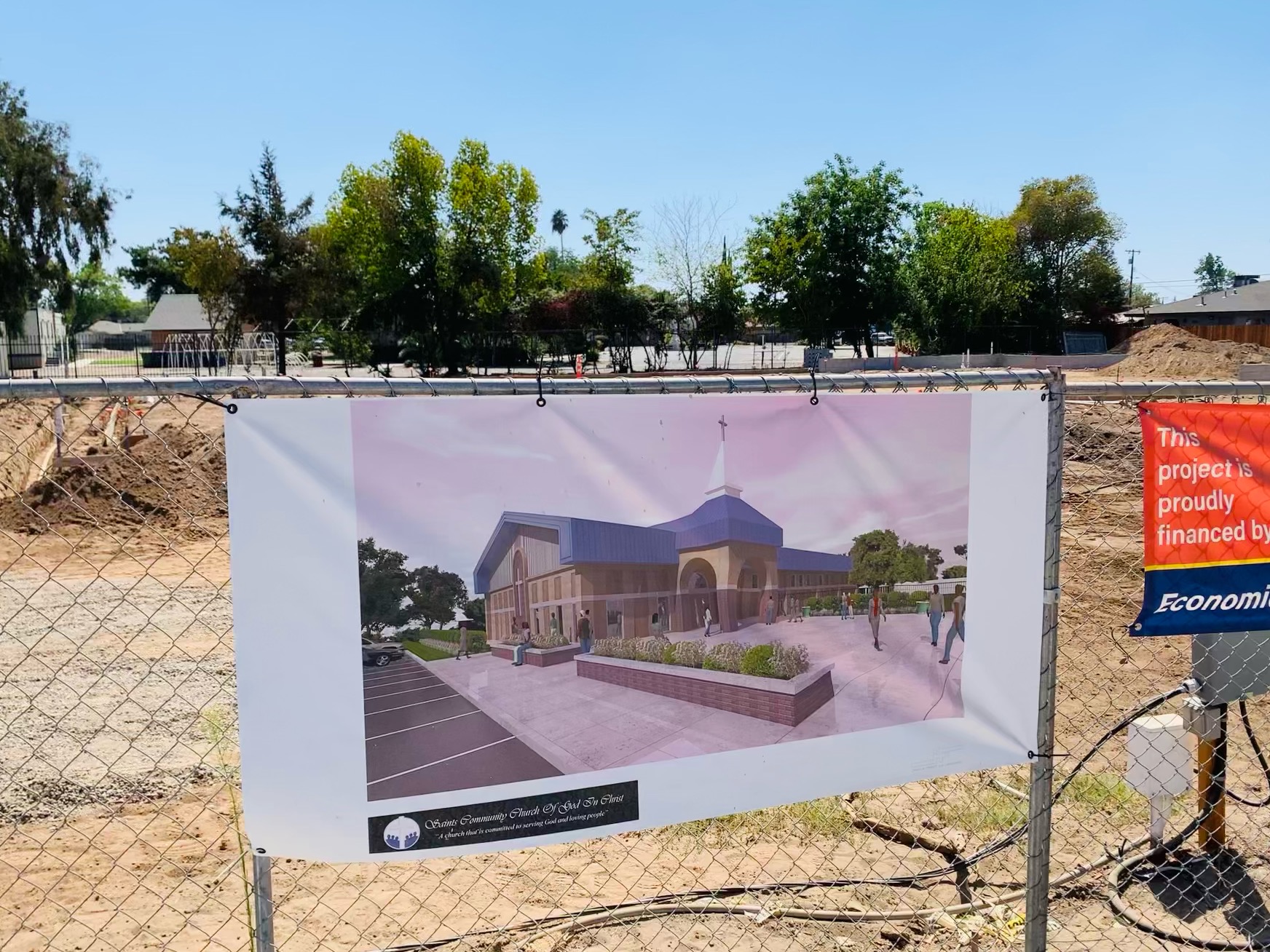 Saints Community Church project is underway, completion early 2022!