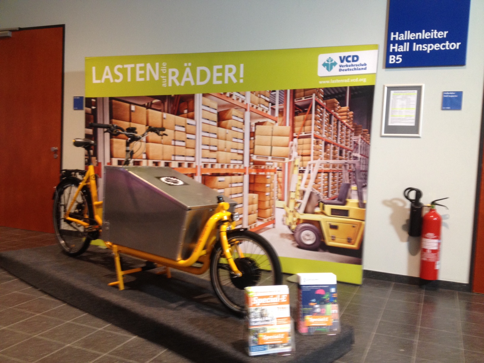 Eurobike 2014: LASTEN auf die RÄDER - Pedalpower Transportrad