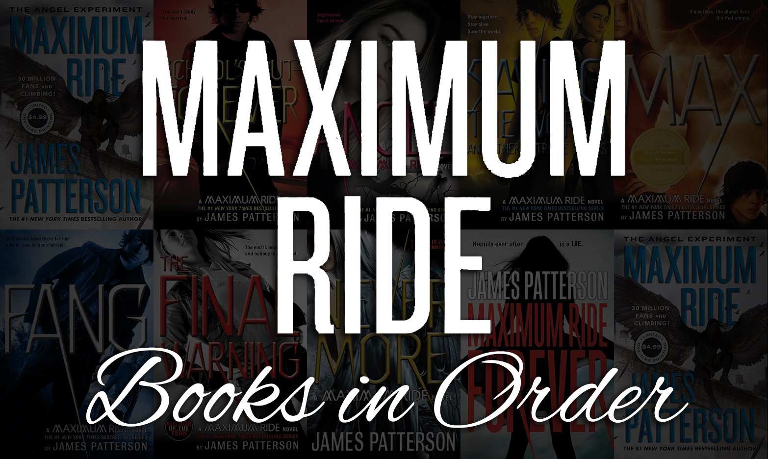 Maximum Ride Books in Order