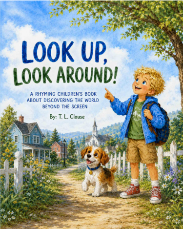 Look Up, Look Around!: A rhyming children’s book about discovering the world beyond the screen