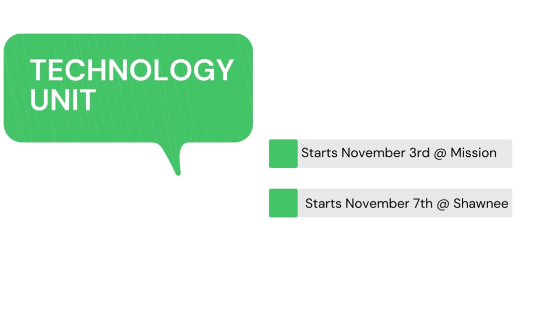 Technology Unit Reminder