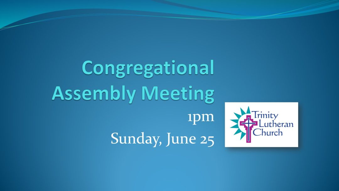 Congregational Assembly June 2023 Graphic Development