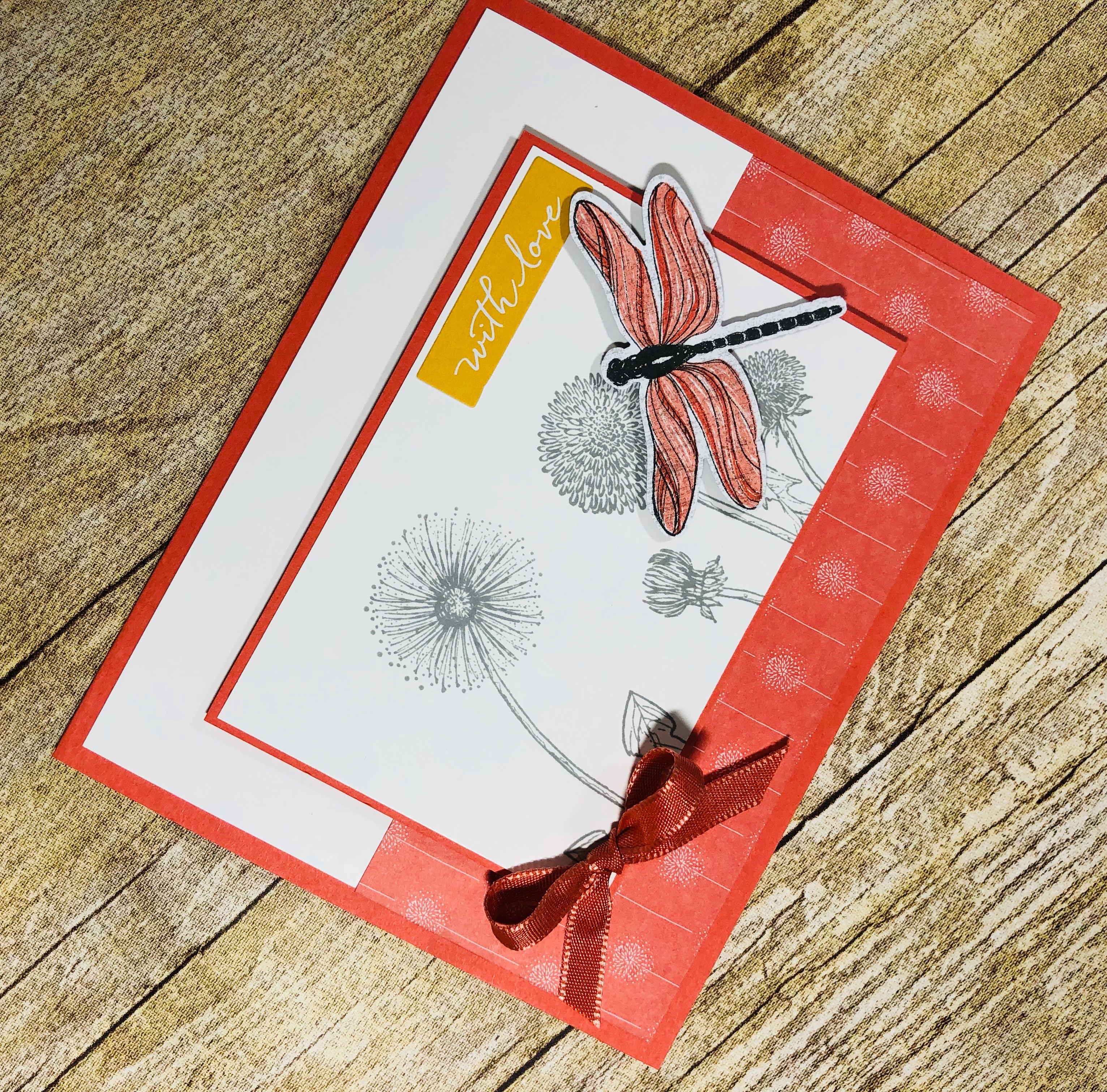 Stampin' Up! Garden Wishes & Dragonfly Garden | TLsBrightSpot